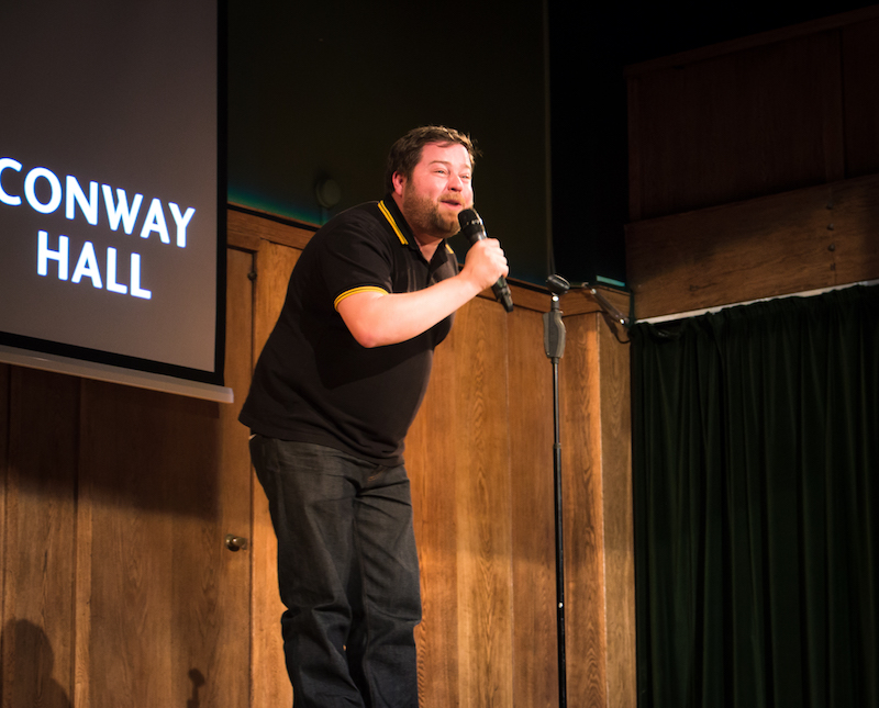 Tiernan at Conway Hall